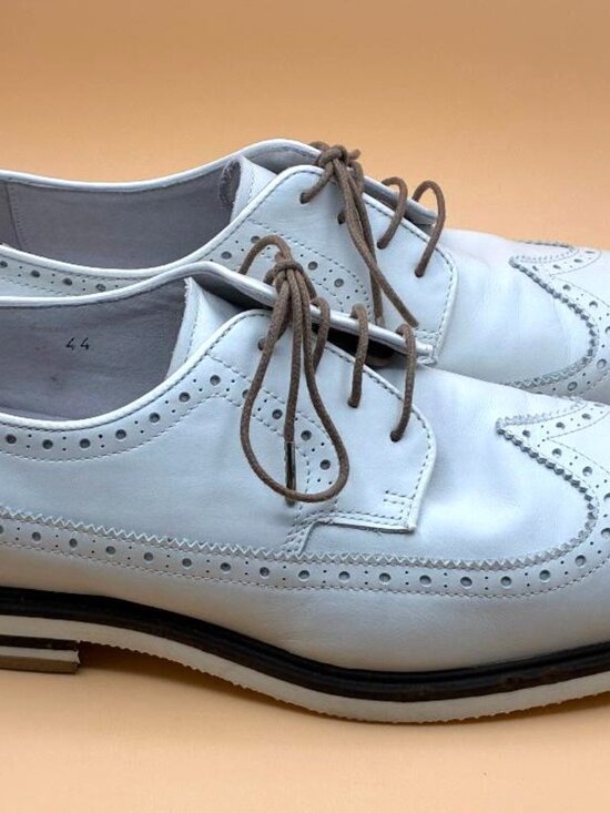 *HAND MADE* Giovanni Marquez by Valuni Italian Leather Oxford Shoes Sz 44/10.5 main image 5